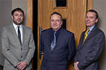 Ben Willett, Jonothan Croft and Richard Lawrence of Muller Property Group
