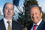 Martyn Everett and Clive Fenton of Stewart Milne Group
