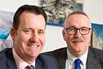Phil Leech and Marcus Aniol of JS Wright