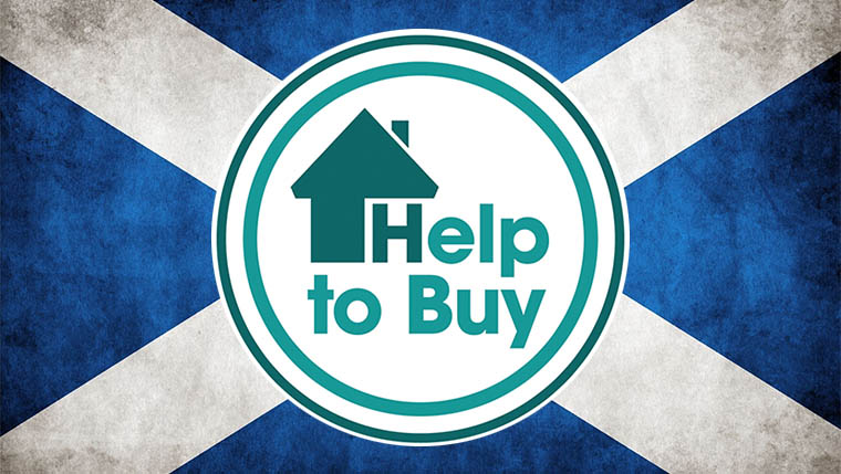 Scottish flag and Help to Buy