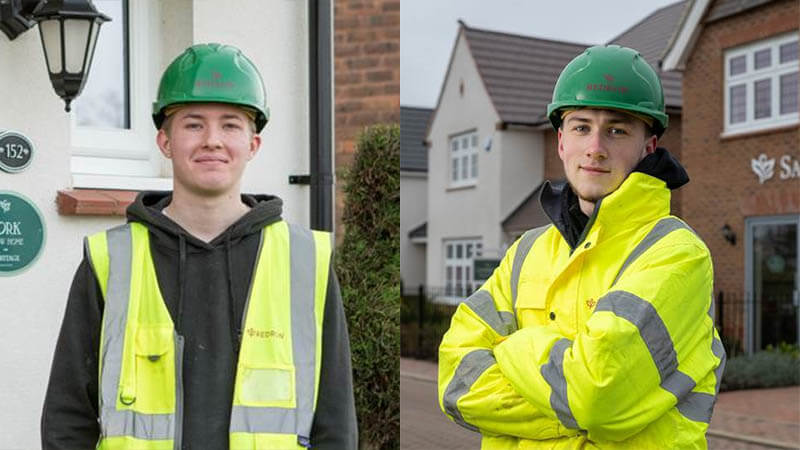 Lewis Williams and Liam Barrett, Redrow