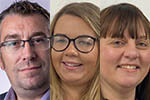 Chris Smith, Sarah Lancaster, Joanna Dawe, of Lovell Partnerships