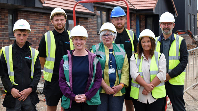 Shona Robison at Kingdom's Glenrothes development