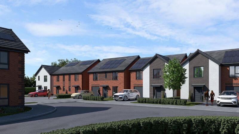 Honey has been granted planning permission for its first development that will see it deliver 50 new homes in Derbyshire.
