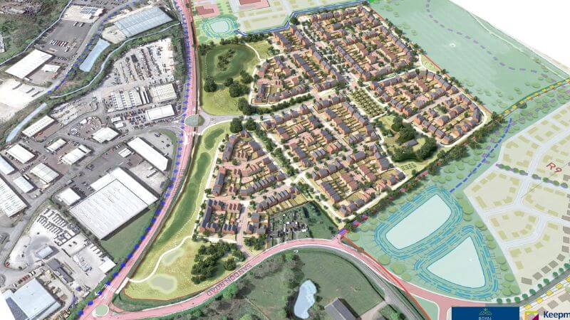 Keepmoat has exchanged contracts to purchase a former Ministry of Defence site in Beaconside, Stafford from Homes England.