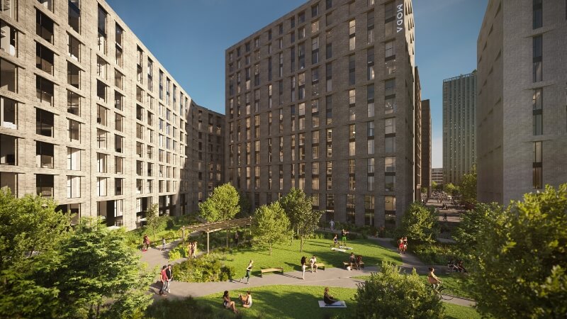 Rental neighbourhood developer and operator, Moda Group, is launching 398 homes at Moda, Loudon’s Yard in Edgbaston.