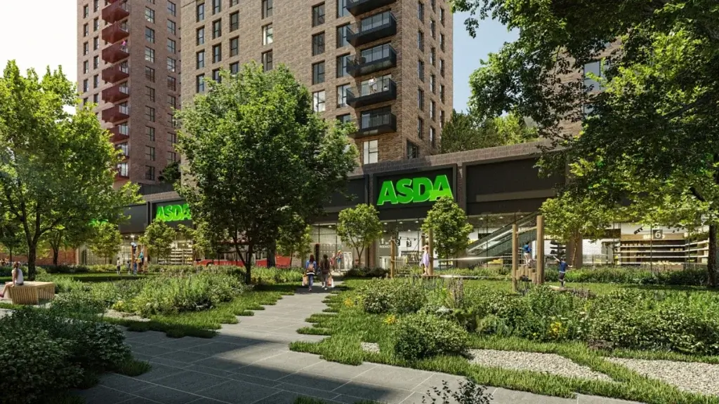 Asda and Barratt have unveiled plans for a transformational mixed-use redevelopment of its ten-acre Park Royal site in North West London.