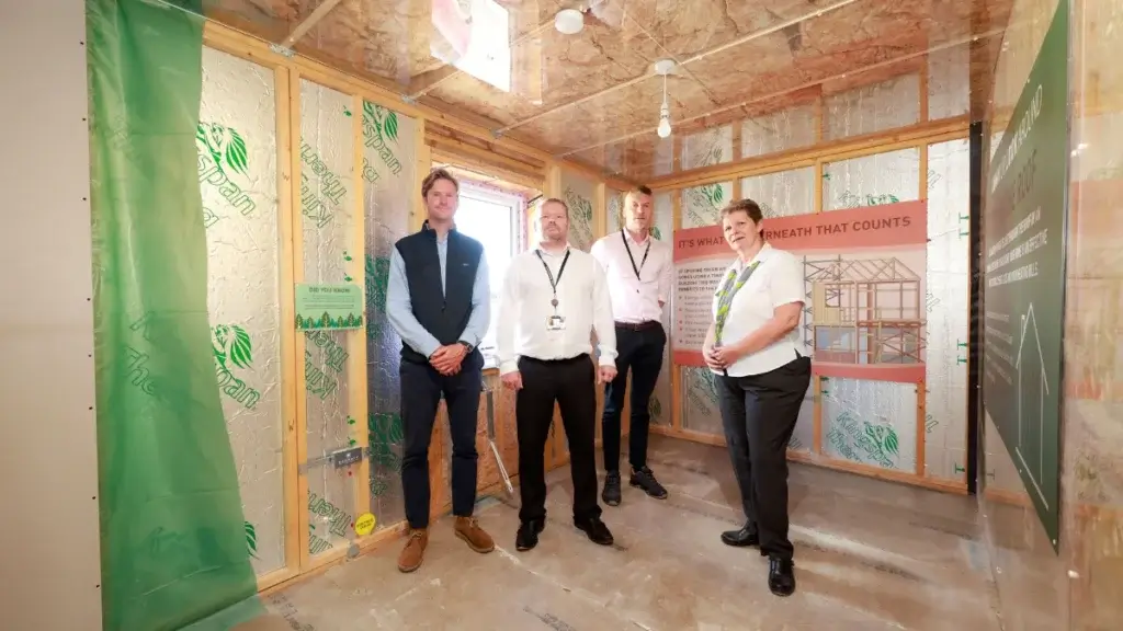 Barratt David Wilson Homes has welcomed Thanet District Council members to explore its Discovery House at its development in Ramsgate.