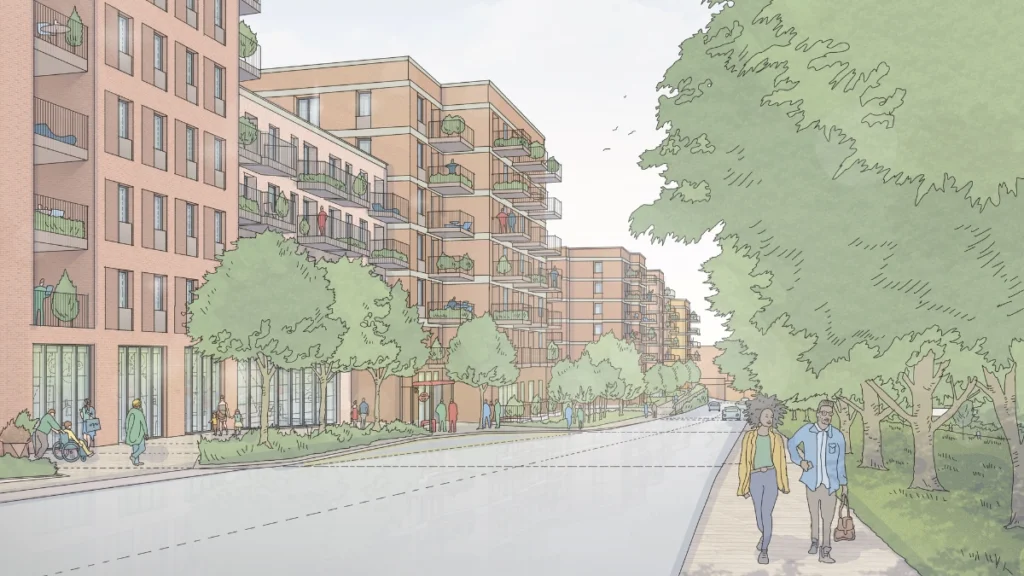 Contracts have been exchanged at a site in Barnet, the second development under the West London Partnership.