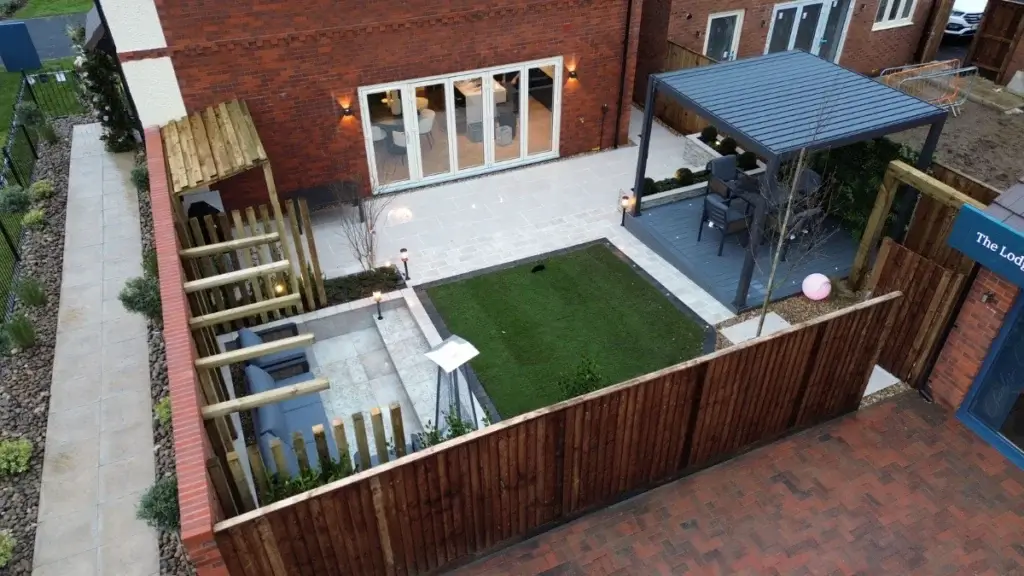 Leicestershire-based garden designer, Garden Sense, has completed the installation of its first show garden for housebuilder, Charles Church.