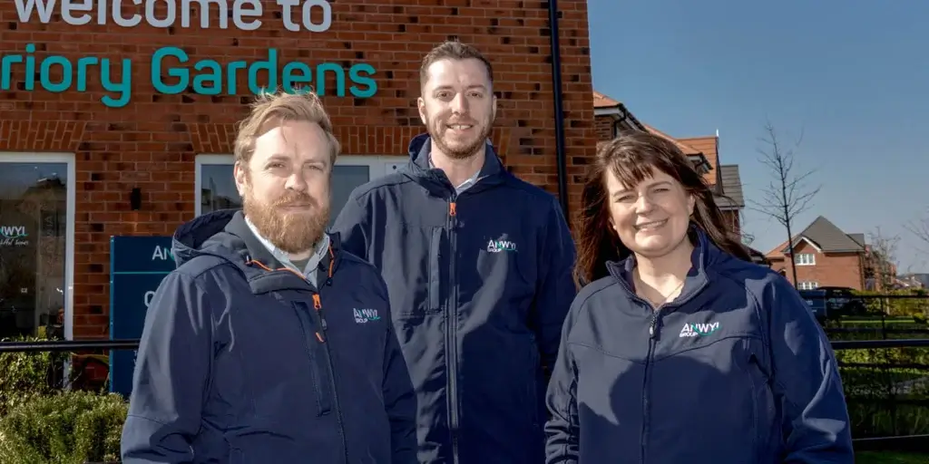 Duncan Hambley, Daniel Cunliffe, Kerry Heaton, Anwyl Homes