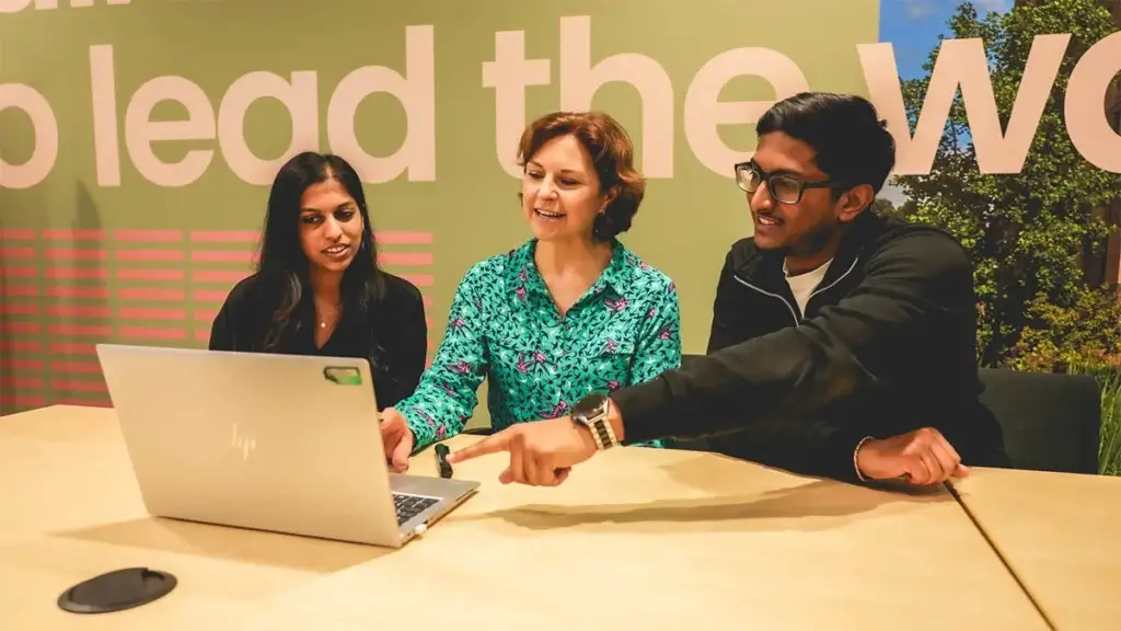 NHBC group of people at desk