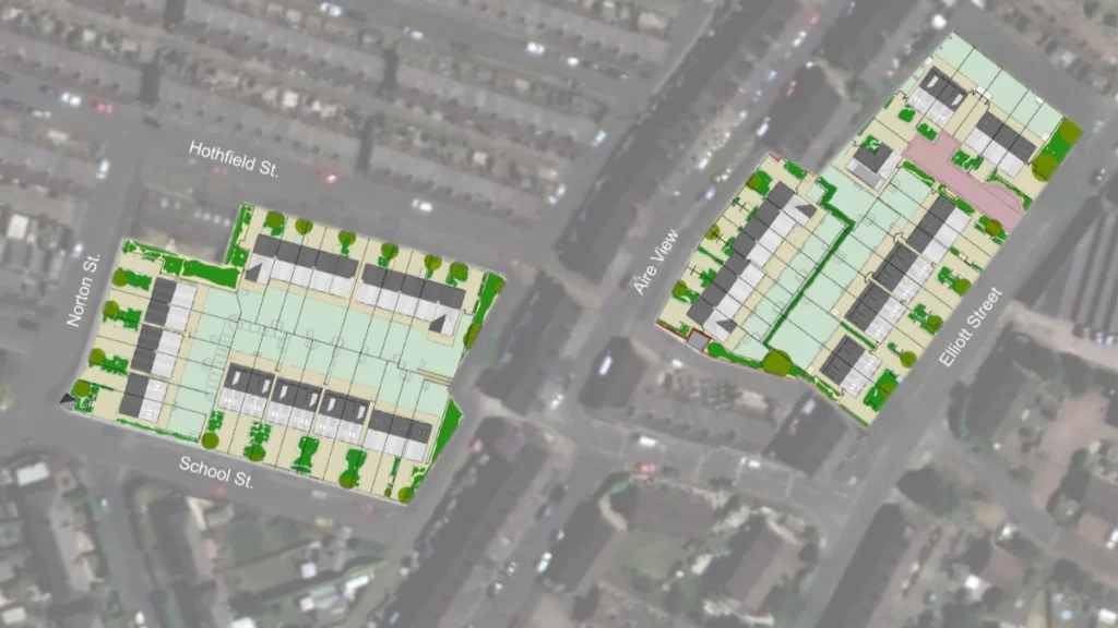 Redstart Robinson has submitted plans to the Bradford District Council for the redevelopment of two former school sites in Silsden.