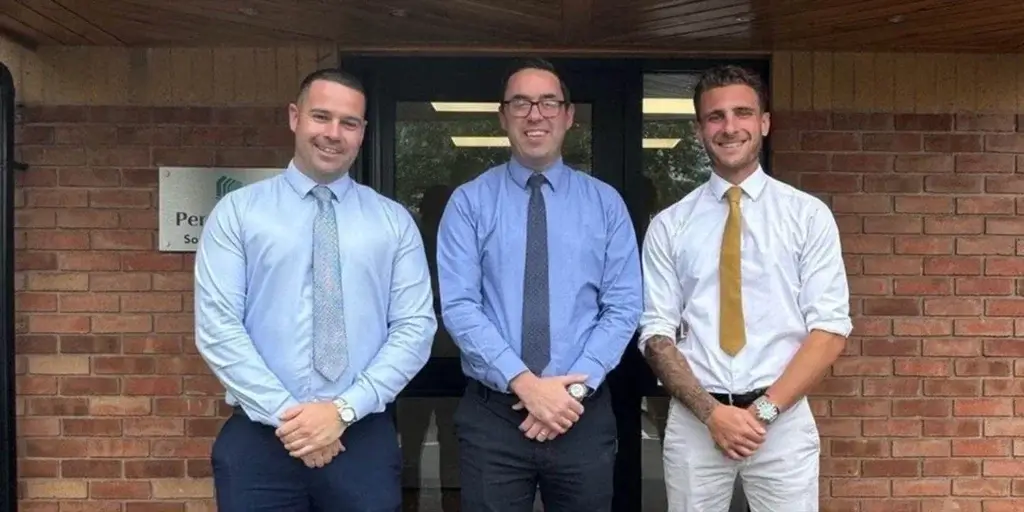 Michael Smith, Russell Griffin, Nathan Cox, Persimmon Homes