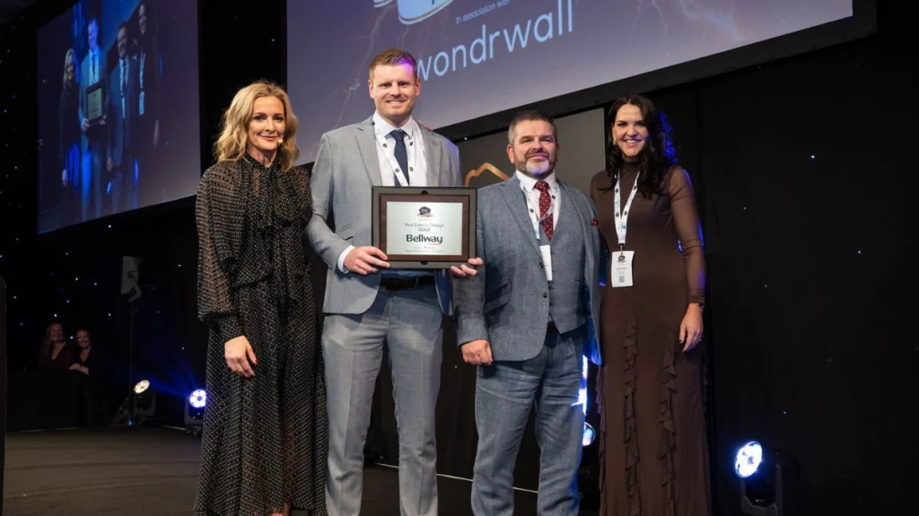 Bellway’s Hedworths Green at Lambton Park development in County Durham has won Gold for Best Exterior Design at the What House? Awards.