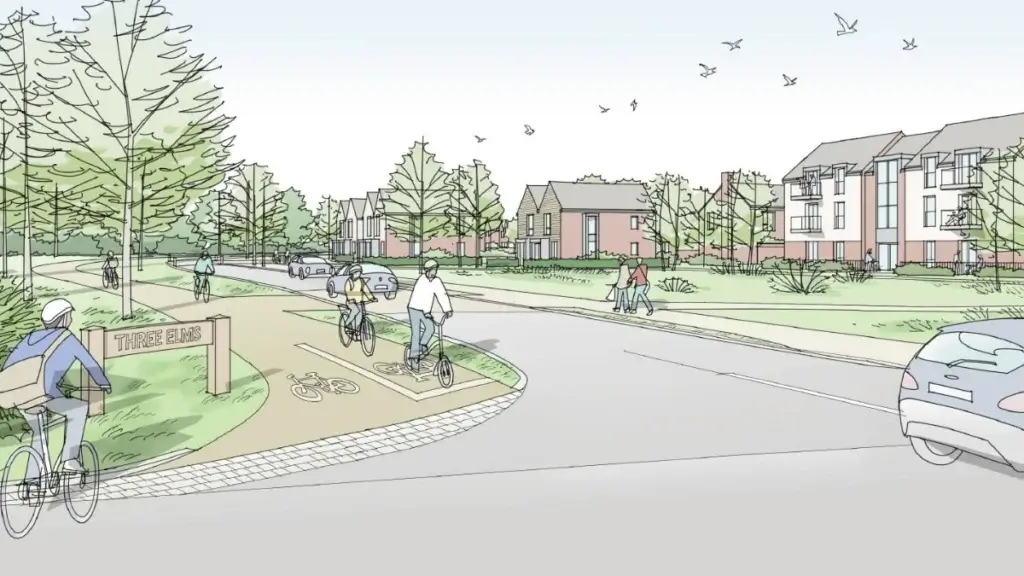 The Church Commissioners for England has secured a resolution to grant planning permission for phase one of a 1,000-home scheme in Hereford.