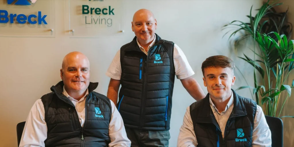 Phil Silcock, Phil Dolan, James Fairhurst, Breck Homes