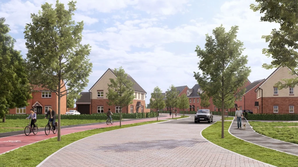 Vistry has entered a new partnership with emh to deliver 125 affordable homes at Millers Place in Hinckley, Leicestershire.