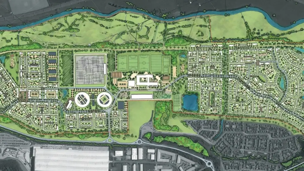 Vistry has partnered with Housing Plus Group to deliver 398 affordable homes at the former Rugeley Power Station site.
