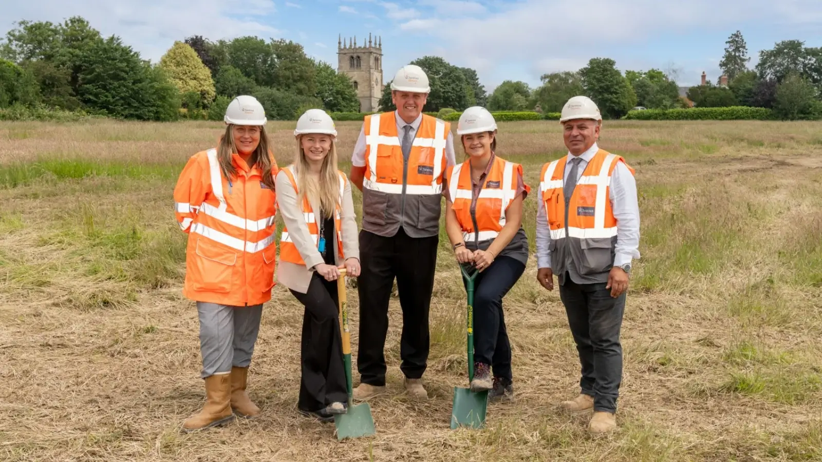 Lincolnshire housebuilder, Chestnut Homes, has officially started work on the next phase of its Manor Farm development in Bardney.