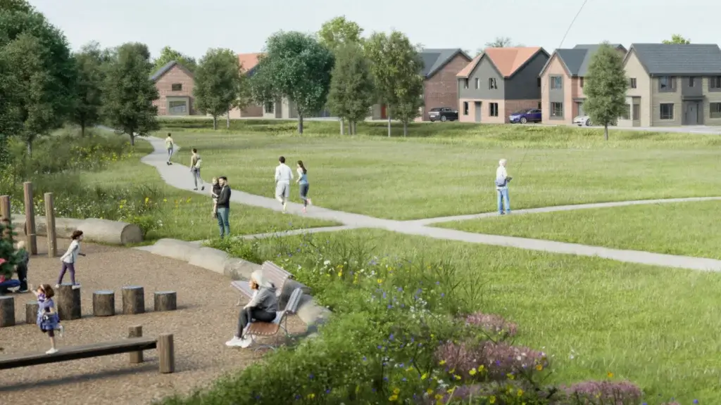 Persimmon Homes Severn Valley has secured approval to bring forward detailed plans to bring up to 200 new homes to Keynsham, Somerset.