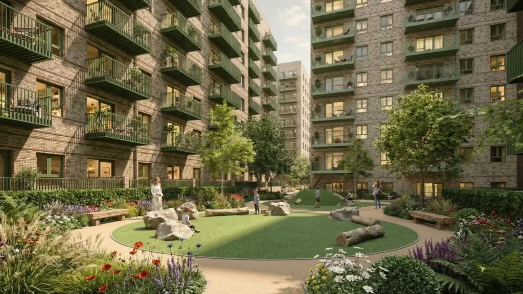 Berkeley and architects Sheppard Robson have secured planning for the next phase of its mixed-use development in Brent, London.