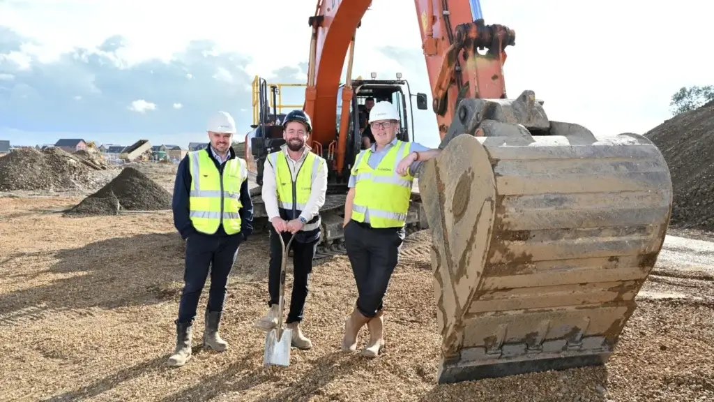 Dandara has started construction at its new development in Milton Keynes, Buckinghamshire, which will deliver 191 homes.